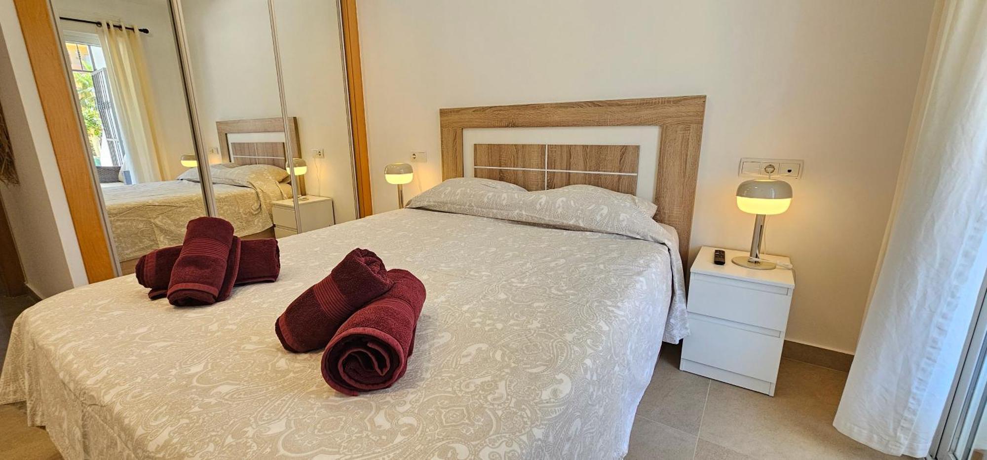 Homes Of Spain, Apartamentos Paraiso Vera Playa, Fatu Hiva, Bajo A Con Piscina Privada En Jardin Privado, Primera Linea De Playa, Wifi Zewnętrze zdjęcie