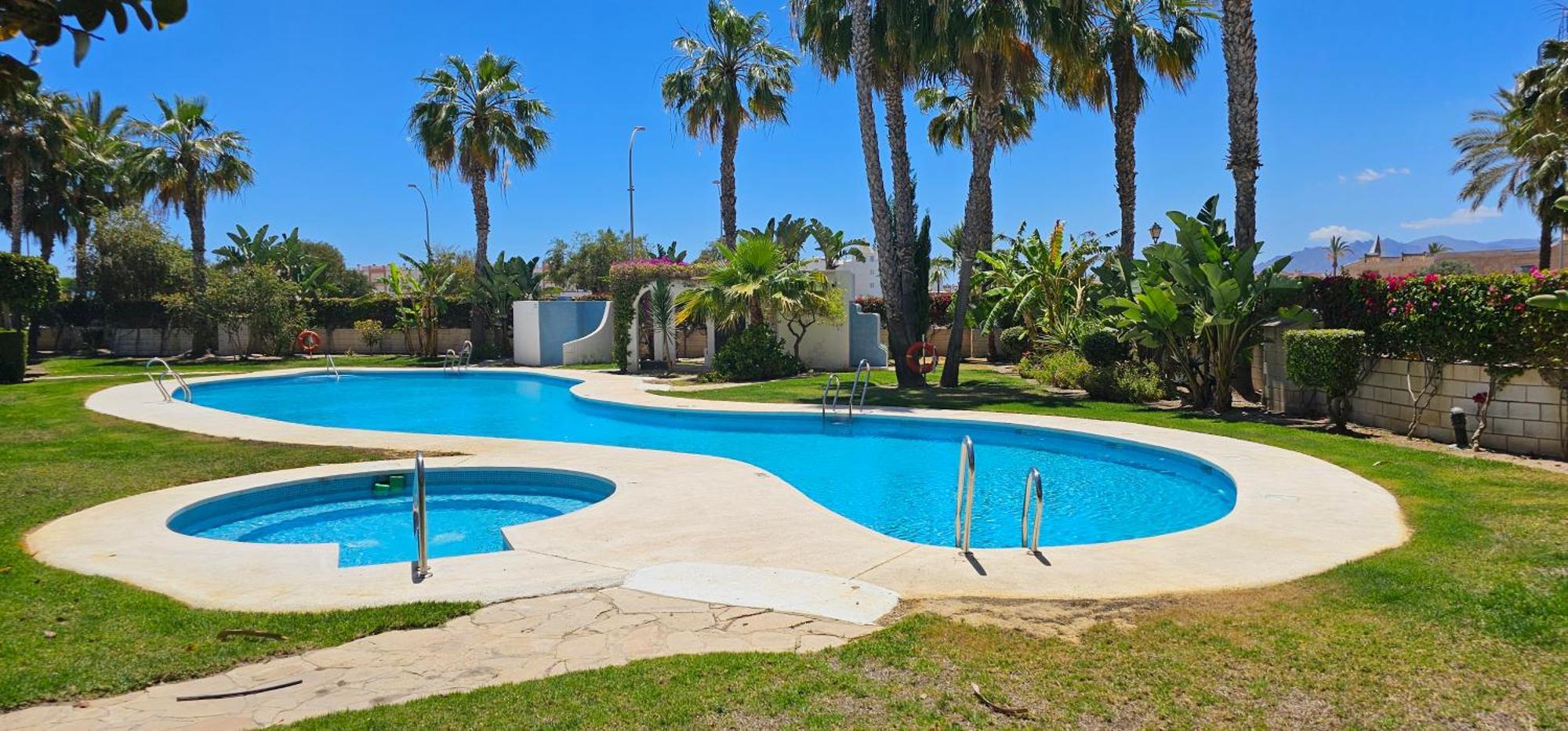 Homes Of Spain, Apartamentos Paraiso Vera Playa, Fatu Hiva, Bajo A Con Piscina Privada En Jardin Privado, Primera Linea De Playa, Wifi Zewnętrze zdjęcie
