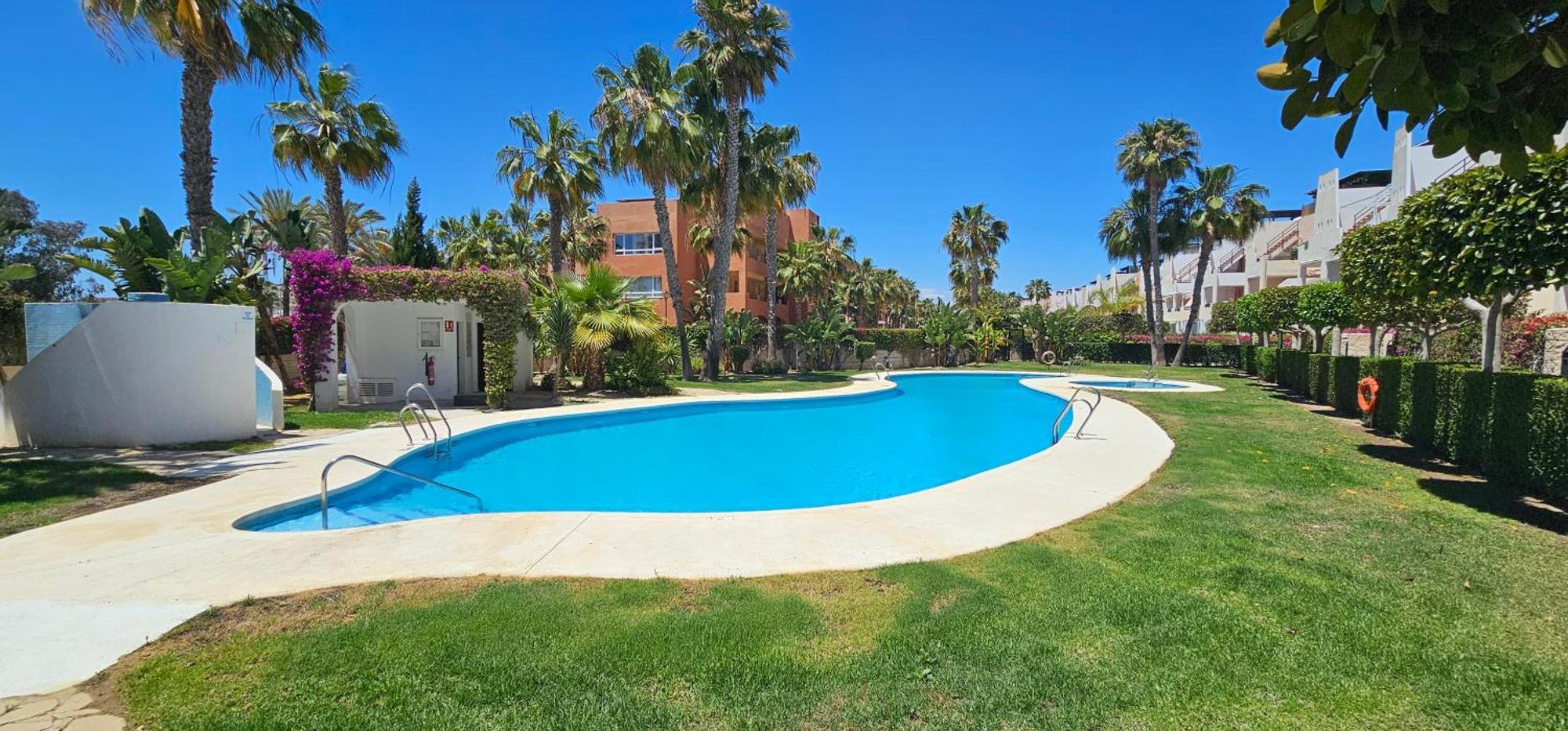 Homes Of Spain, Apartamentos Paraiso Vera Playa, Fatu Hiva, Bajo A Con Piscina Privada En Jardin Privado, Primera Linea De Playa, Wifi Zewnętrze zdjęcie