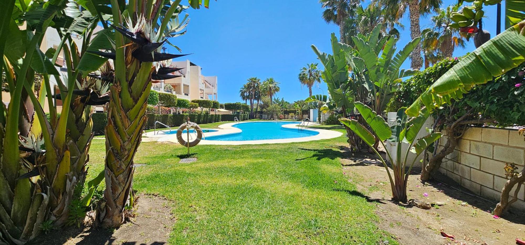 Homes Of Spain, Apartamentos Paraiso Vera Playa, Fatu Hiva, Bajo A Con Piscina Privada En Jardin Privado, Primera Linea De Playa, Wifi Zewnętrze zdjęcie